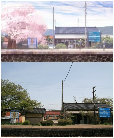 花开伊吕波#二次元三次元#  好想走一走她们曾经走过的路啊[嘻嘻]