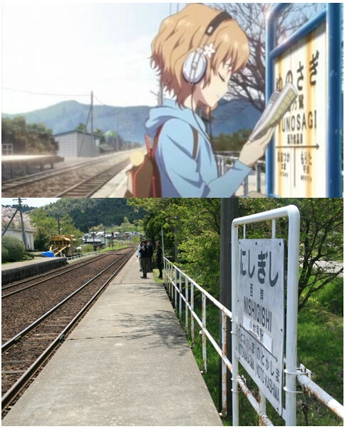 花开伊吕波#二次元三次元#  好想走一走她们曾经走过的路啊[嘻嘻]