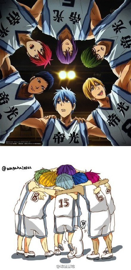 黑子篮球里的残忍现实，轻黑[哈哈]