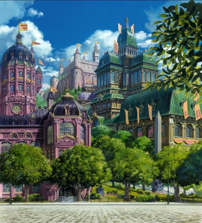 宫崎骏世界那些让人神往的场景[嘻嘻]