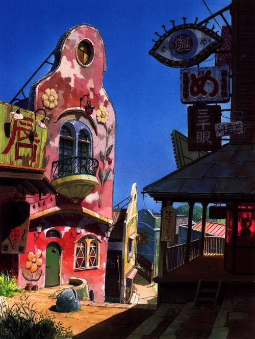 宫崎骏世界那些让人神往的场景[嘻嘻]