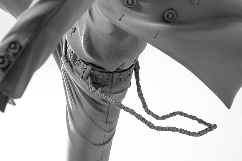 山治手办，帅呆[花心]