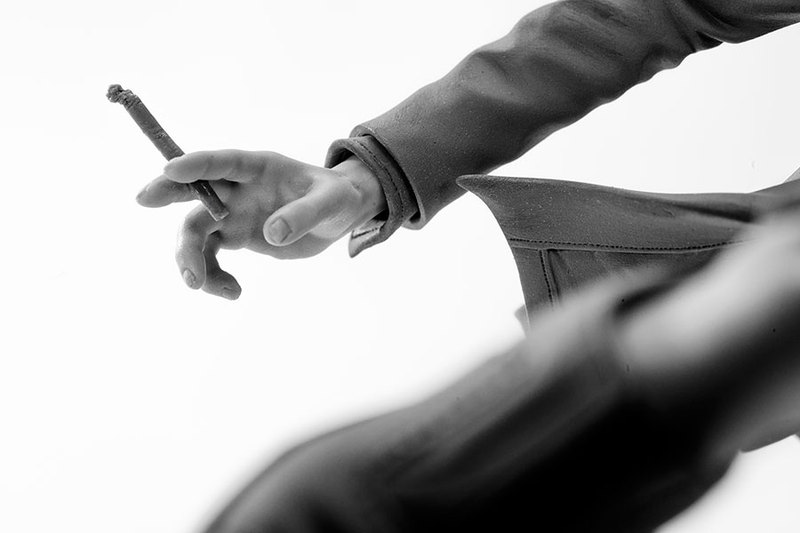 山治手办，帅呆[花心]