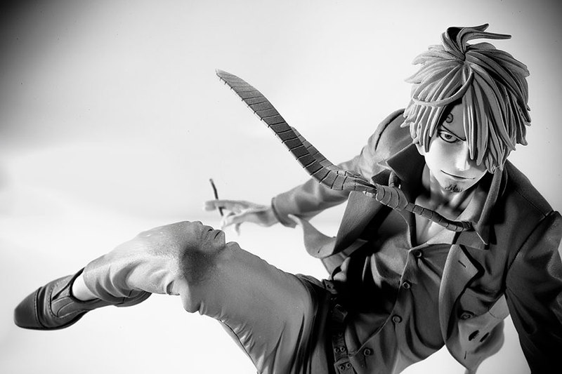 山治手办，帅呆[花心]