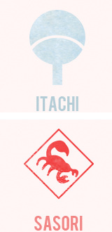 晓组织各成员logo
话说佩因不应该是pain么..是我记错了吗[晕]
最后这个obito虐到[痛哭]