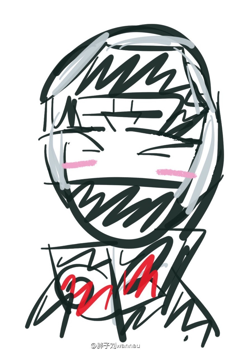 灵魂画手又来了
这一回毁的是晓
简单粗暴到不行[哈哈]