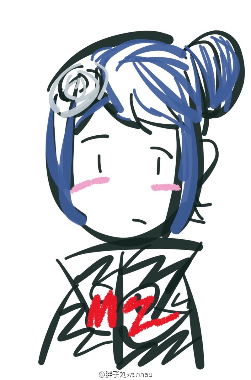 灵魂画手又来了
这一回毁的是晓
简单粗暴到不行[哈哈]