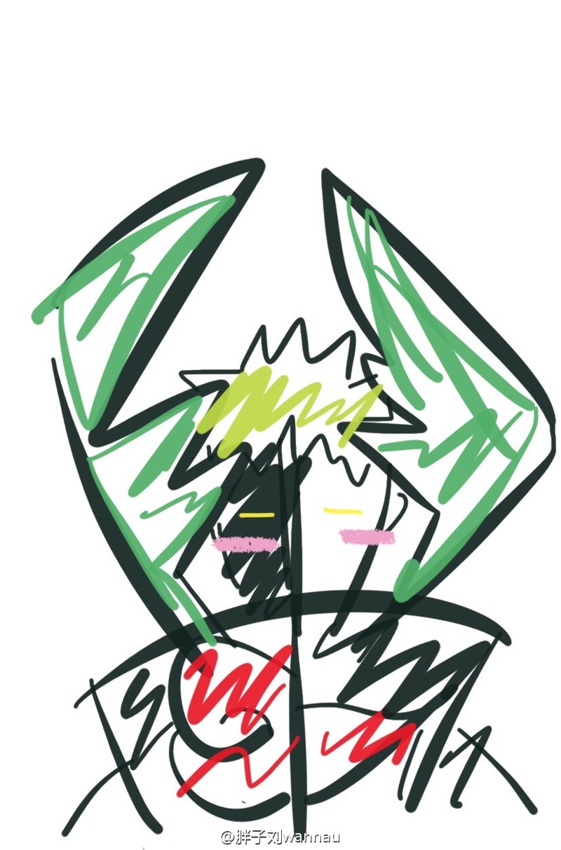 灵魂画手又来了
这一回毁的是晓
简单粗暴到不行[哈哈]