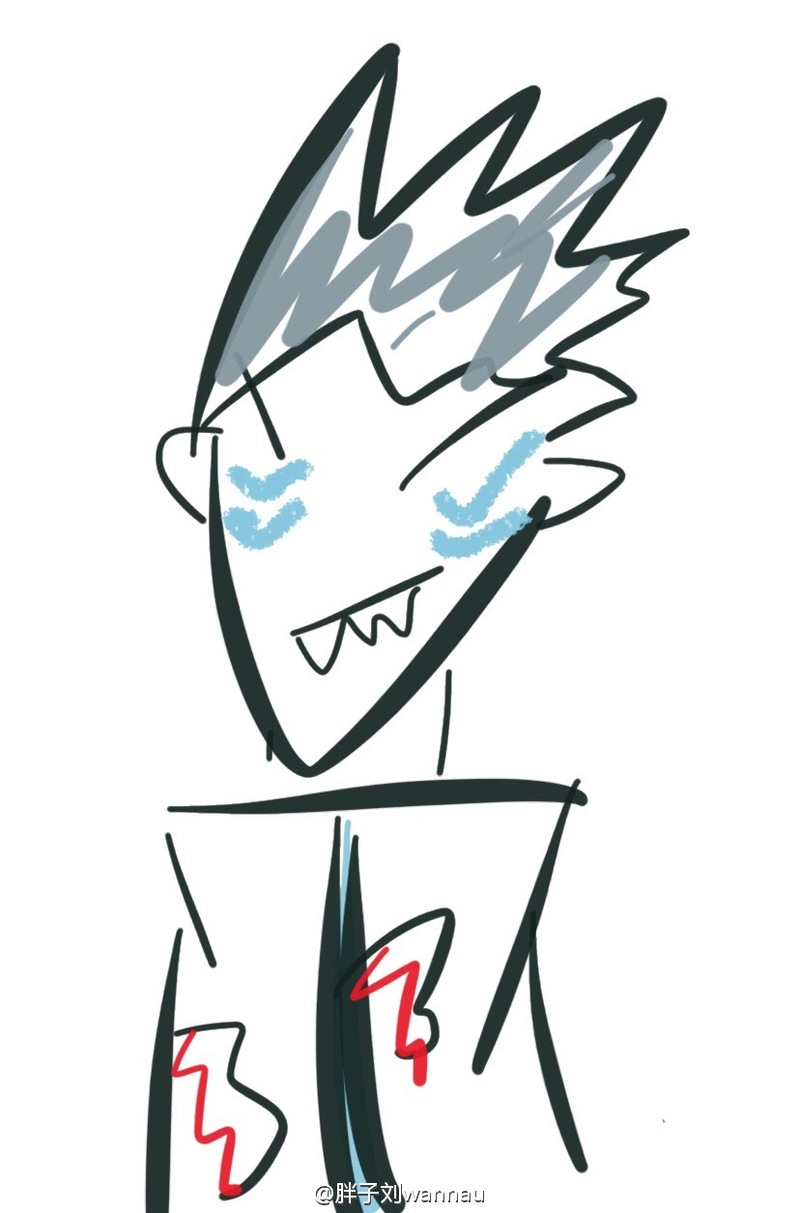 灵魂画手又来了
这一回毁的是晓
简单粗暴到不行[哈哈]