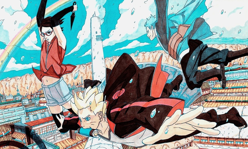 【BORUTO】火影新时代！！[思考]
熊孩子们，阿姨还是喜欢你们的父辈[哈哈]
喜欢佐助喜欢小樱所以自然喜欢沙拉那 傲娇那劲儿跟你爹一毛一样 想看佐樱的互动啊
奈良家的基因确实很强大，别人家的多少还有点变化，那鹿丸的儿子还是鹿丸[挖鼻屎]