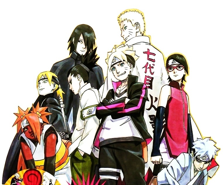 【BORUTO】火影新时代！！[思考]
熊孩子们，阿姨还是喜欢你们的父辈[哈哈]
喜欢佐助喜欢小樱所以自然喜欢沙拉那 傲娇那劲儿跟你爹一毛一样 想看佐樱的互动啊
奈良家的基因确实很强大，别人家的多少还有点变化，那鹿丸的儿子还是鹿丸[挖鼻屎]