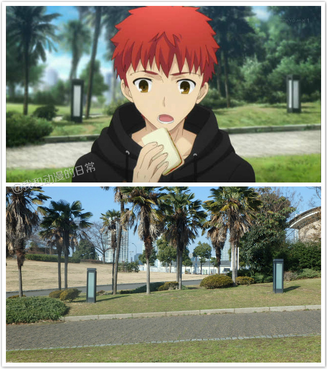 Fate/stay night UBW#二次元三次元#
看了这么多现实地点还原的皂片，好羡慕拍照的人，我也想走走二次元的他们走过的路[痛哭]
人家的风景就是大街上随便一拍就可以拿来做动画了