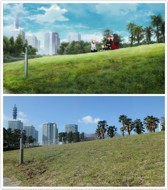 Fate/stay night UBW#二次元三次元#
看了这么多现实地点还原的皂片，好羡慕拍照的人，我也想走走二次元的他们走过的路[痛哭]
人家的风景就是大街上随便一拍就可以拿来做动画了