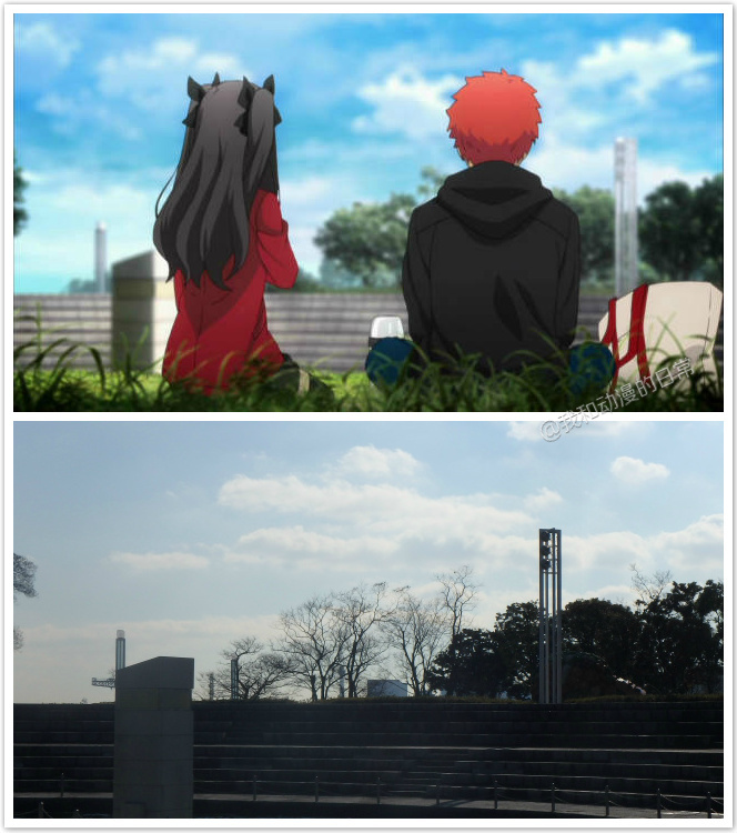 Fate/stay night UBW#二次元三次元#
看了这么多现实地点还原的皂片，好羡慕拍照的人，我也想走走二次元的他们走过的路[痛哭]
人家的风景就是大街上随便一拍就可以拿来做动画了