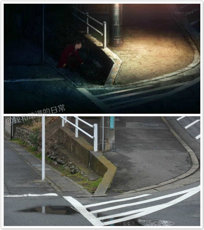 Fate/stay night UBW#二次元三次元#
看了这么多现实地点还原的皂片，好羡慕拍照的人，我也想走走二次元的他们走过的路[痛哭]
人家的风景就是大街上随便一拍就可以拿来做动画了