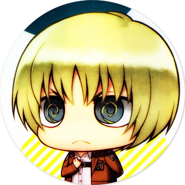 巨人Q版头像，萌萌哒！(･ิ㉨･ิ)
喜欢艾尔敏和兵长[哈哈]