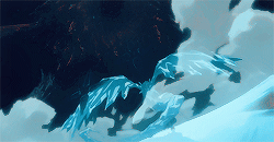 卍解，大红莲冰轮丸
端坐于霜天,他叫日番谷·东狮郎![男神]