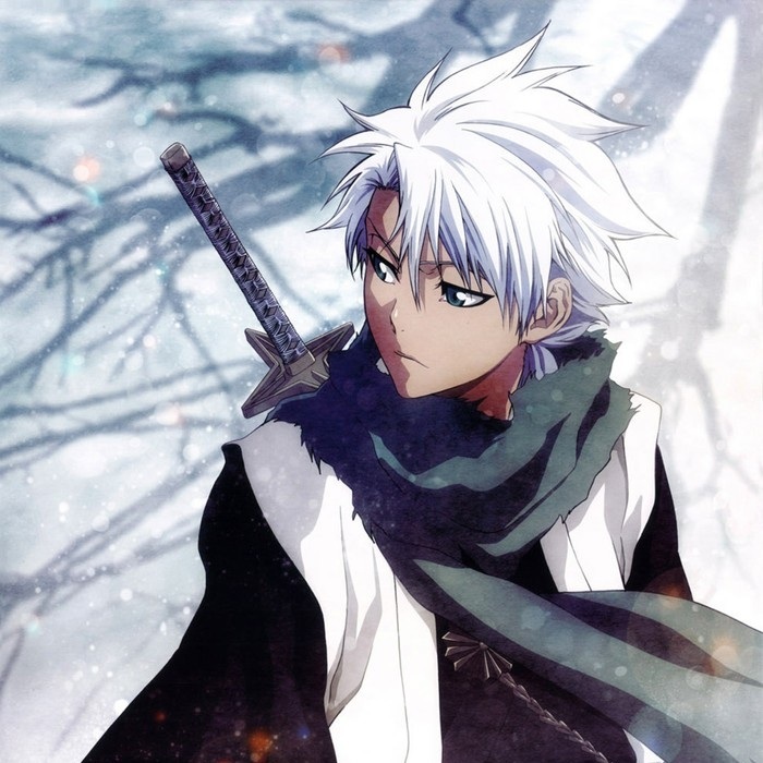 卍解，大红莲冰轮丸
端坐于霜天,他叫日番谷·东狮郎![男神]