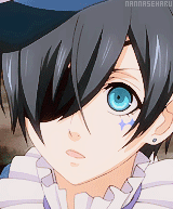 黑执事 波酱美如画(づ￣3￣)づ 
随着时间的流逝痛苦会变得淡薄，然而我并不想让时间来治愈我的痛苦，就算从痛苦中逃脱，忘记一切，得到的也只是停滞，无法前进。