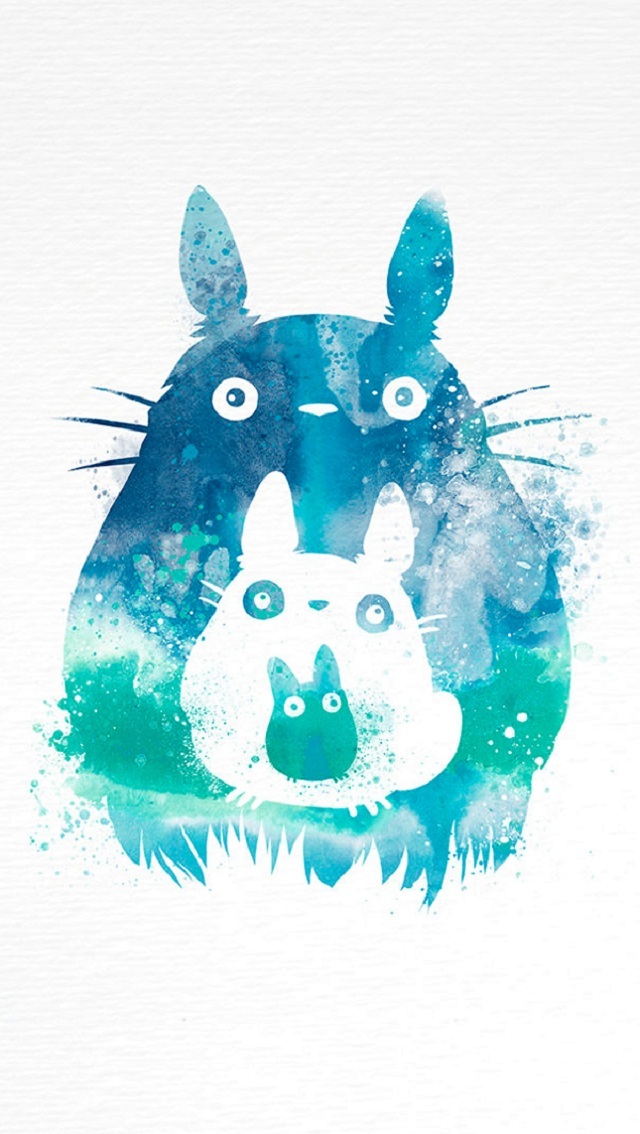 宫崎骏手机壁纸 水彩风格,超好看的o(≧口≦)o