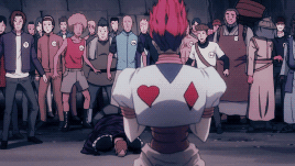 猎人里除了奇犽最爱的就是西索了[哈哈]
虽然他是个变态但我还是觉得他有种莫名其妙的帅[挖鼻屎]