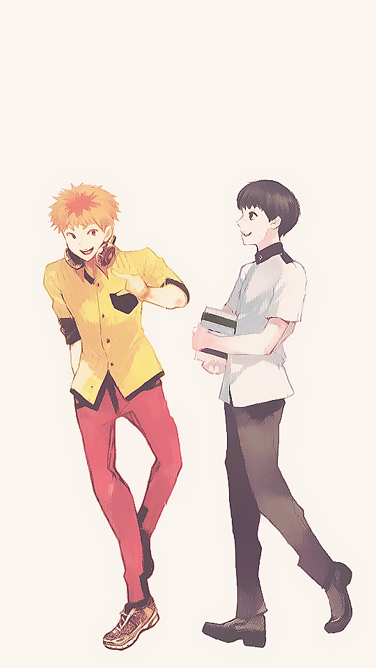 分享一组东京食尸鬼小说封面的手机壁纸，高.清.无.水.印