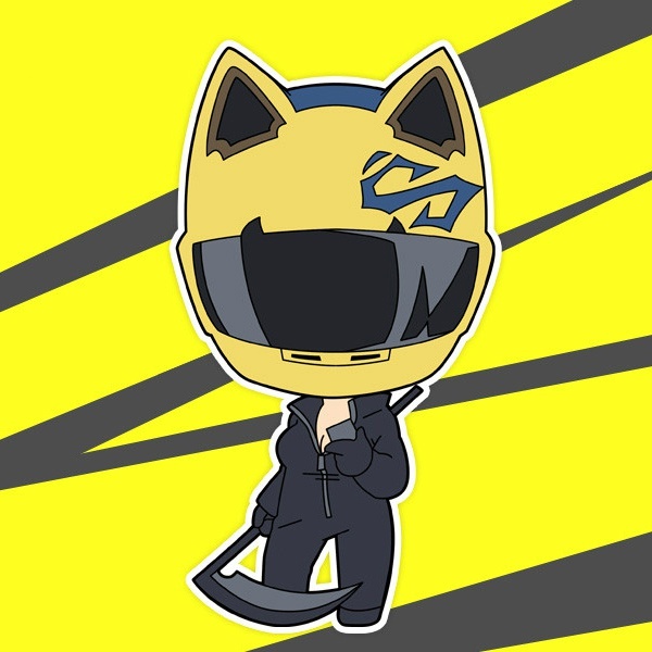 分享一组无头骑士异闻录的Q版人设头像。坐等明年1月9日开播！！