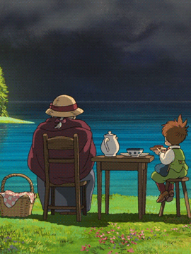 #哈尔的移动城堡# 就是因为你不好，才要留在你身边，给你幸福。