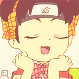 #火影忍者# 萌萌哒的天天[花心]