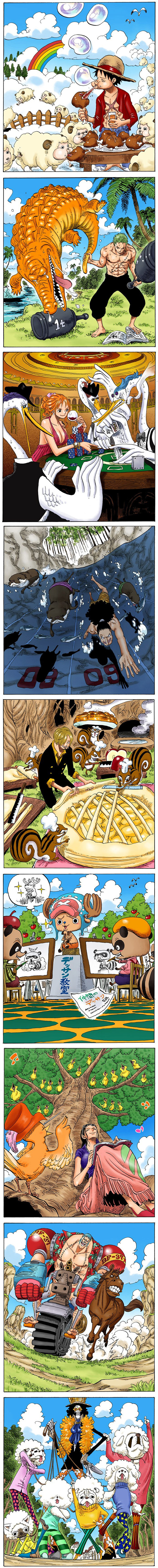 #海贼王# 漫画扉页——Request