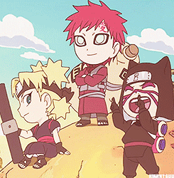 #火影忍者# 每天都要萌萌哒！早安~[阳光][阳光]