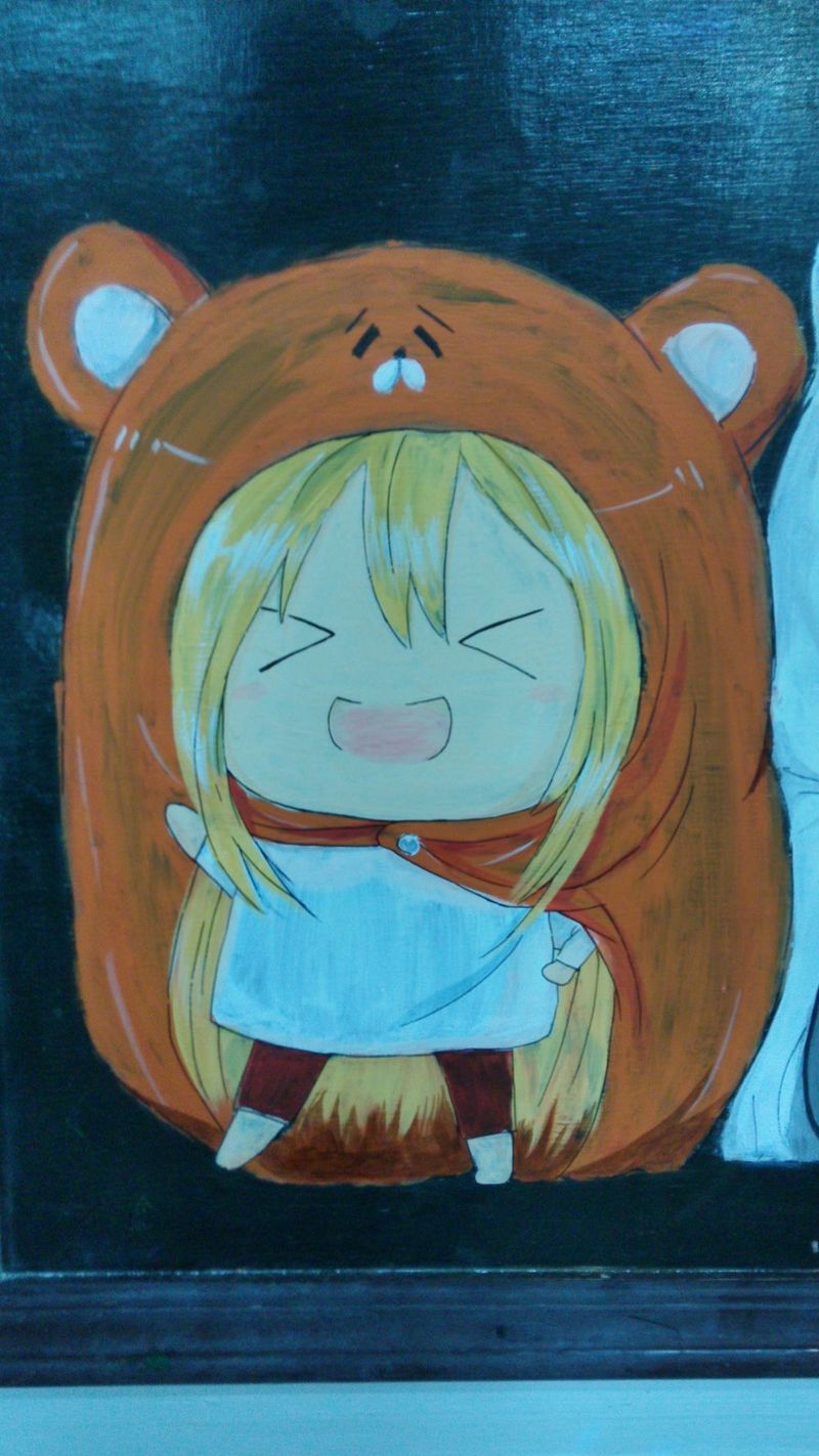 #干物妹小埋#别人班的黑板报