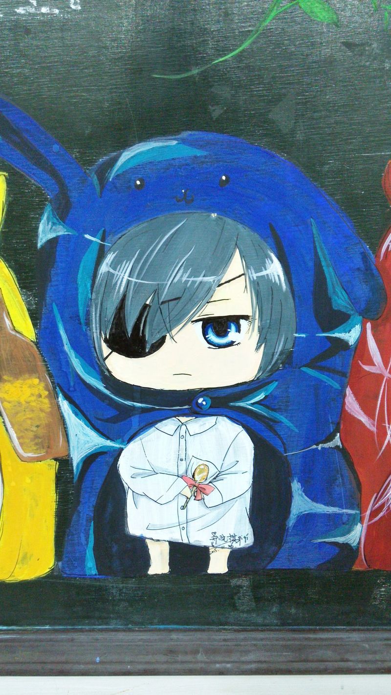 #干物妹小埋#别人班的黑板报