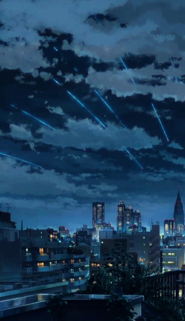 分享一组新海诚新作[你的名字]的手机壁纸。高.清.无.水.印，喜欢就转走吧！坐等明年8月！！