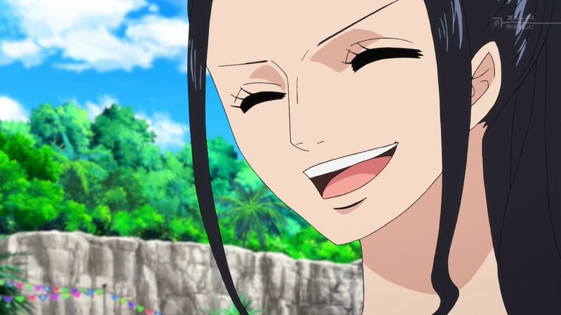 #海贼王#TV特别篇《雾之岛的冒险》罗宾酱高清截图未调色版。[酷]