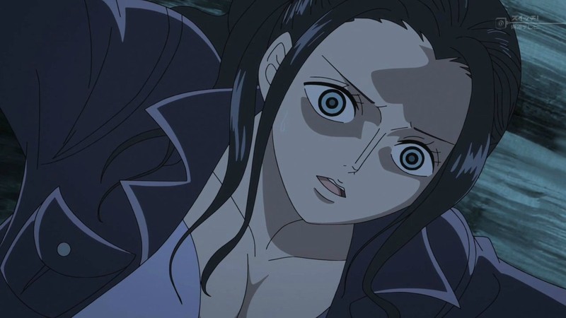 #海贼王#TV特别篇《雾之岛的冒险》罗宾酱高清截图未调色版。[酷]