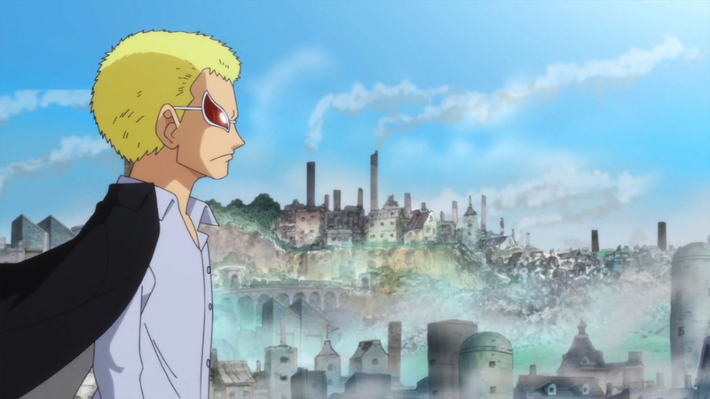 #海贼王#第724集高清截图，唐吉坷德家族！