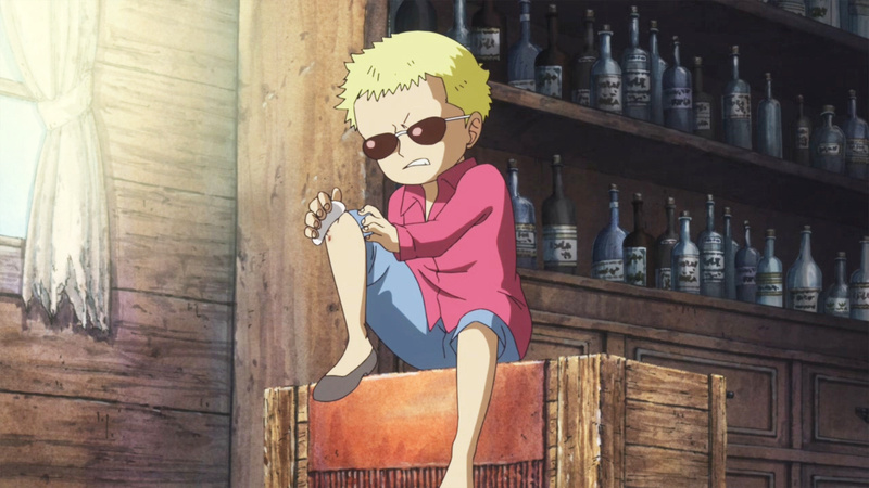 #海贼王#第724集高清截图，唐吉坷德家族！