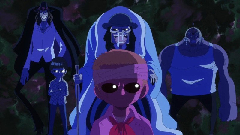 #海贼王#第724集高清截图，唐吉坷德家族！