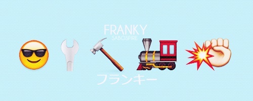 草帽一伙的Emoji表情！我表示无法反驳！（By Sabosfire）