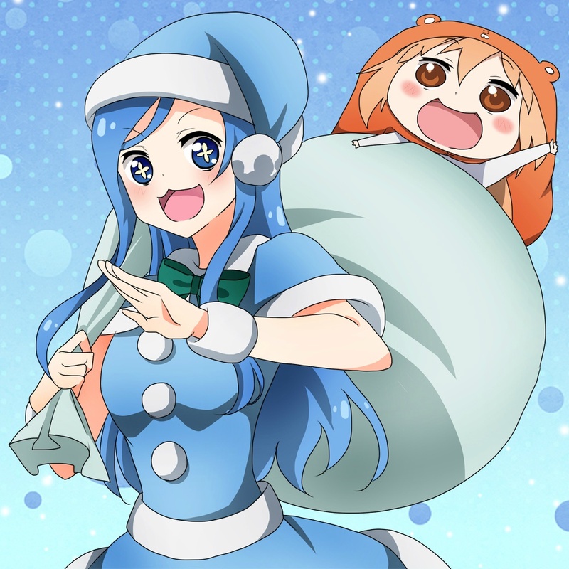 #干物妹小埋#小埋&橘·希尔芬福特（pixiv：53990635）