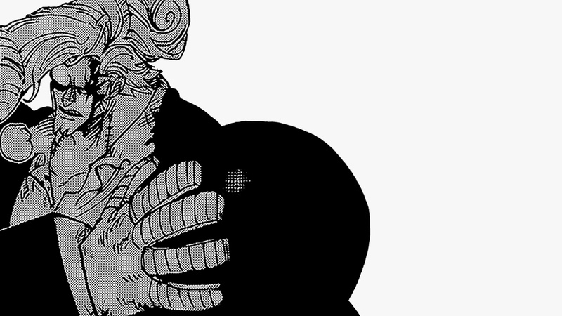 #海贼王#德雷斯罗萨篇经典画面漫画截图。（截图：Zorobae）