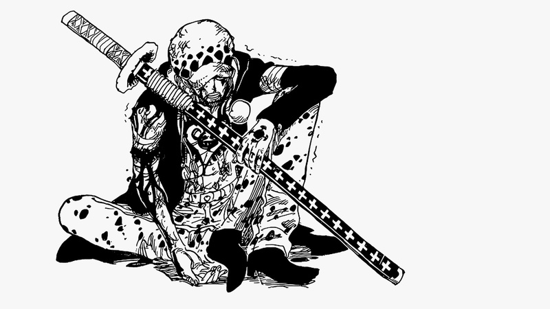 #海贼王#德雷斯罗萨篇经典画面漫画截图。（截图：Zorobae）