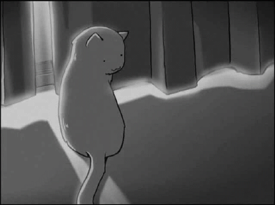 新海诚黑白动画#她和她的猫# 2016年新动画化决定。已公开CV：彼女：花澤香菜、黒猫：浅沼晋太郎、友人：矢作紗友里。3月4日深夜开播。