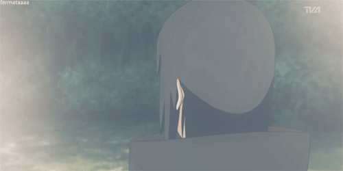 #语录# “淋雨对身体不好哦，冷酷的你到底在想些什么呢，虽然我不清楚，但在我眼里，你就像哭了一般。”