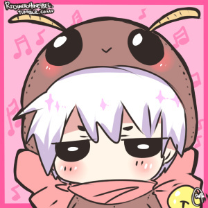 #金木研# 各个时期的Q版人物头像。萌死辣（画师:Ritsuneko）