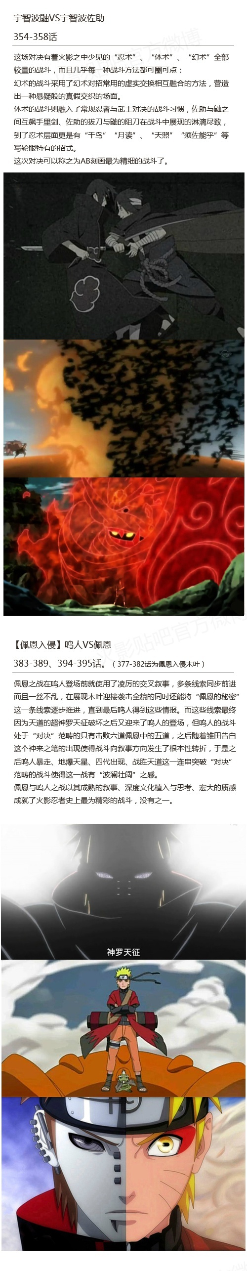 【盘点火影忍者必看的精彩对决】附带集数[花心]