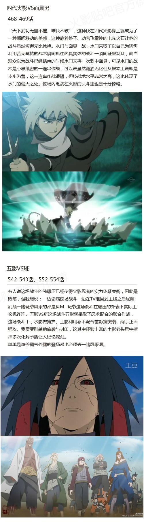 【盘点火影忍者必看的精彩对决】附带集数[花心]