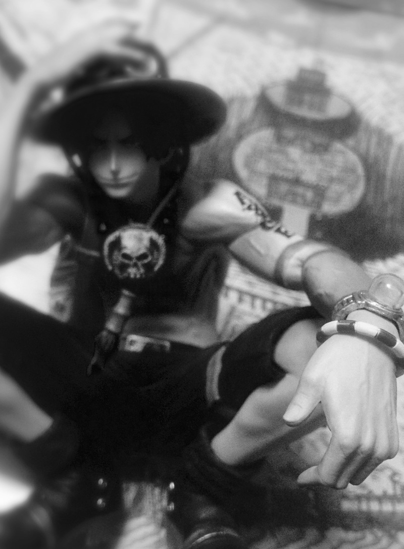 #海贼王# 眼镜厂 艺术王者艾斯，随拍六张。