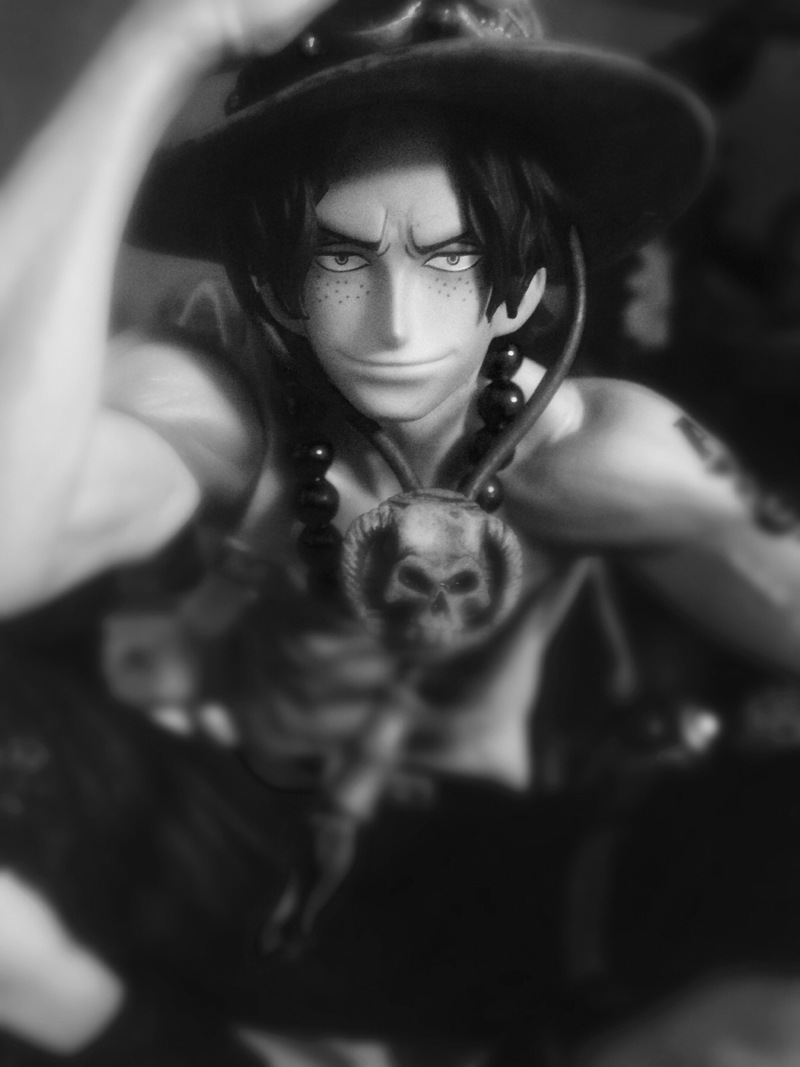 #海贼王# 眼镜厂 艺术王者艾斯，随拍六张。